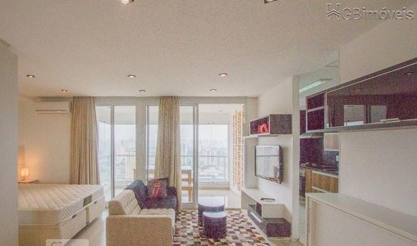 Foto 4 do(a) Apartamento de 1 quartos à venda em Brooklin Paulista, São Paulo