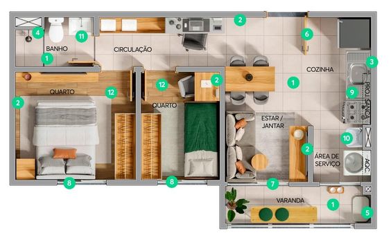 Foto 17 do(a) Apartamento de 2 quartos à venda em Rocha, Rio de Janeiro
