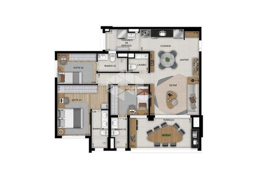 Foto 34 do(a) Apartamento de 3 quartos à venda em Cidade Mãe do Céu, São Paulo