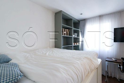Foto 8 do(a) Flat de 1 quartos à venda em Vila Olímpia, São Paulo