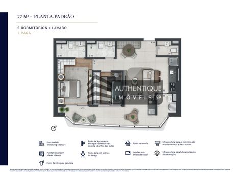 Foto 36 do(a) Apartamento de 3 quartos à venda em Chácara Itaim, São Paulo