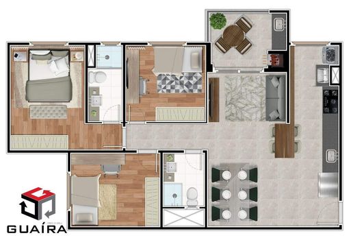 Foto 33 do(a) Apartamento de 2 quartos à venda em Casa Branca, Santo André