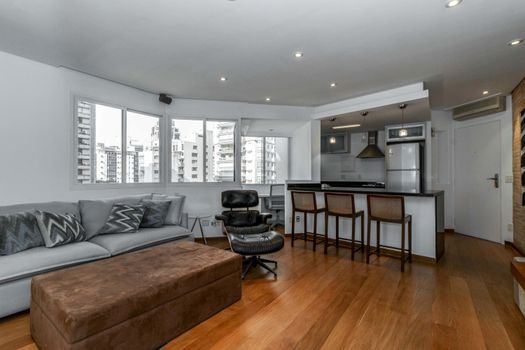 Foto 2 do(a) Apartamento de 1 quartos à venda em Jardim Paulistano, São Paulo