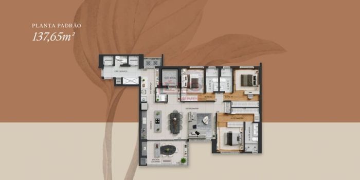 Foto 42 do(a) Apartamento de 3 quartos à venda em Jardim Aclimação, Maringá
