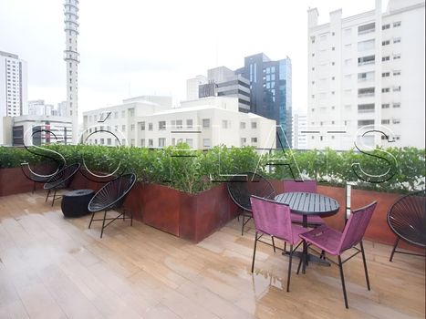 Foto 13 do(a) Flat de 1 quartos à venda em Vila Cordeiro, São Paulo