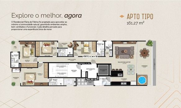 Foto 13 do(a) Apartamento de 4 quartos à venda em Enseada Azul, Guarapari