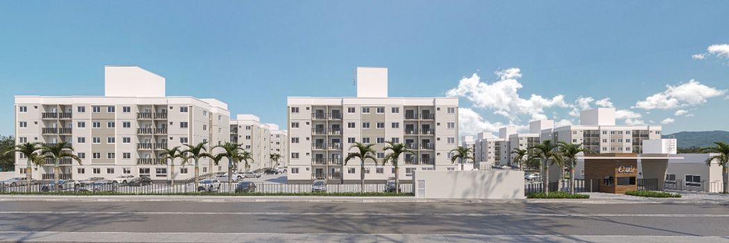 Foto 3 do(a) Apartamento de 2 quartos à venda em Vendaval, Biguaçu