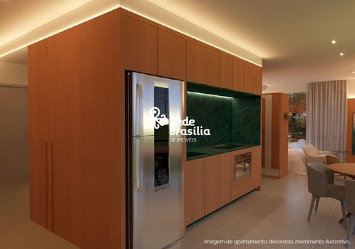 Foto 3 do(a) Apartamento de 1 quartos à venda em Setor Noroeste, Brasília