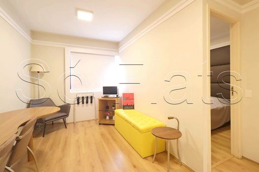 Foto 1 do(a) Apartamento de 1 quartos à venda em Consolação, São Paulo