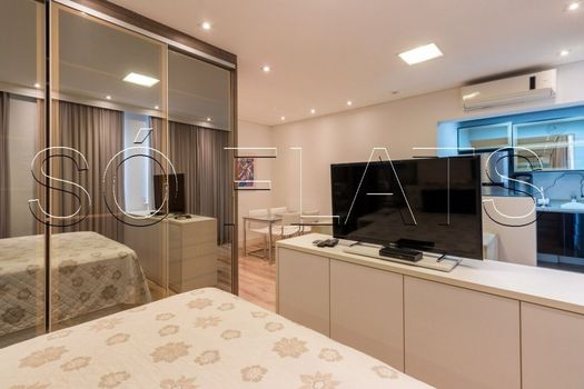 Foto 17 do(a) Flat de 1 quartos à venda em Vila Nova Conceição, São Paulo