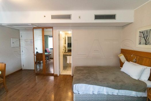 Foto 10 do(a) Flat de 1 quartos à venda em Indianópolis, São Paulo