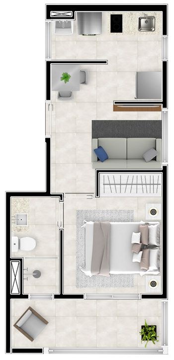Foto 36 do(a) Apartamento de 1 quartos à venda em Jardim Trussardi, São Paulo