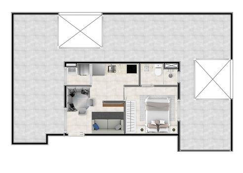 Foto 35 do(a) Apartamento de 1 quartos à venda em Jardim Trussardi, São Paulo