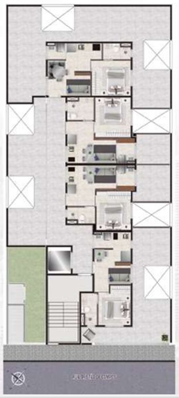 Foto 14 do(a) Apartamento de 1 quartos à venda em Jardim Trussardi, São Paulo