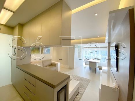 Foto 3 do(a) Flat de 1 quartos à venda em Vila Nova Conceição, São Paulo