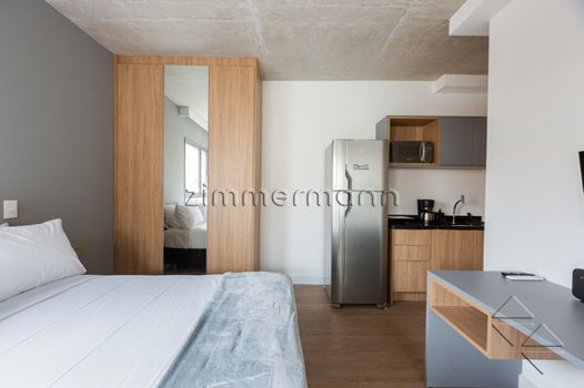 Foto 3 do(a) Apartamento de 1 quartos à venda em Indianópolis, São Paulo
