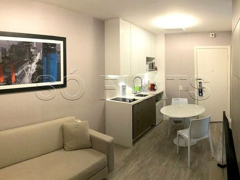 Foto 1 do(a) Flat de 1 quartos à venda em Consolação, São Paulo