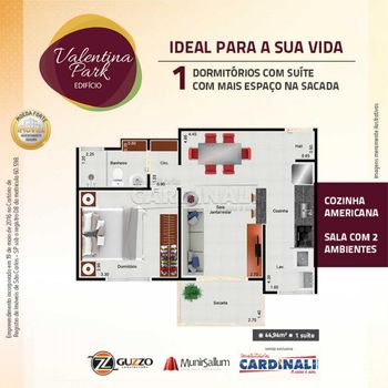 Foto 24 do(a) Apartamento de 1 quartos à venda em Parque Faber Castell I, São Carlos