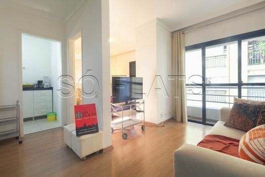 Foto 2 do(a) Flat de 1 quartos à venda em Jardim Paulista, São Paulo