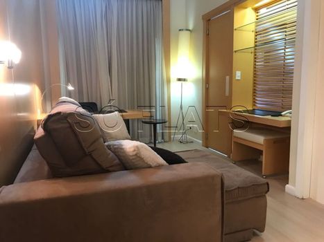 Foto 2 do(a) Flat de 1 quartos à venda em Moema, São Paulo
