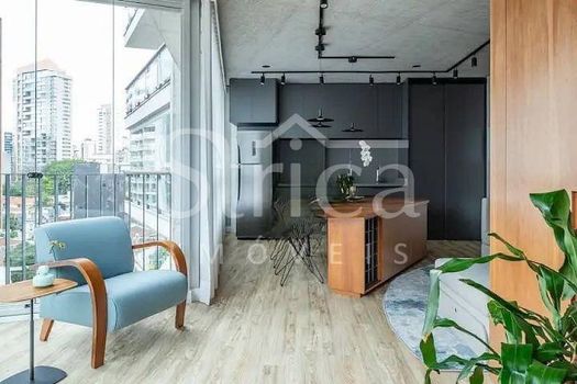 Foto 1 do(a) Apartamento de 1 quartos à venda em Vila Nova Conceição, São Paulo