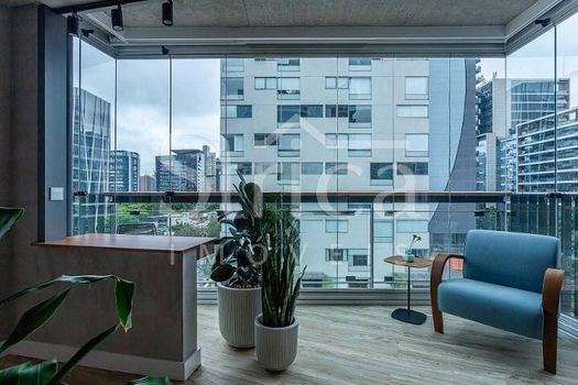 Foto 2 do(a) Apartamento de 1 quartos à venda em Vila Nova Conceição, São Paulo