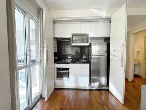 Foto 4 do(a) Flat de 1 quartos à venda em Vila Olímpia, São Paulo