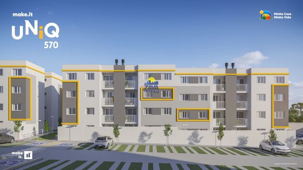 Foto 2 do(a) Apartamento de 2 quartos à venda em Jardim Amélia, Pinhais