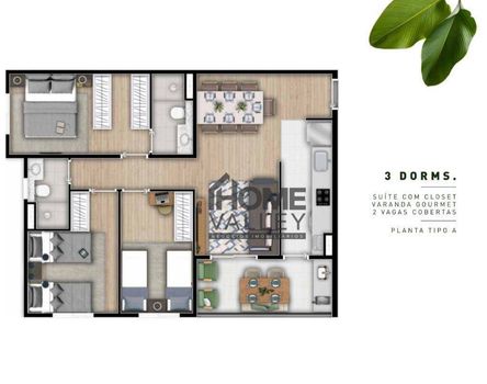 Foto 15 do(a) Apartamento de 3 quartos à venda em Jardim Nossa Senhora das Graças, Itatiba