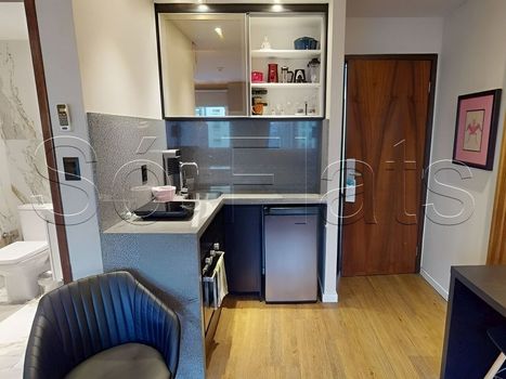 Foto 2 do(a) Flat de 1 quartos à venda em Jardim Paulista, São Paulo