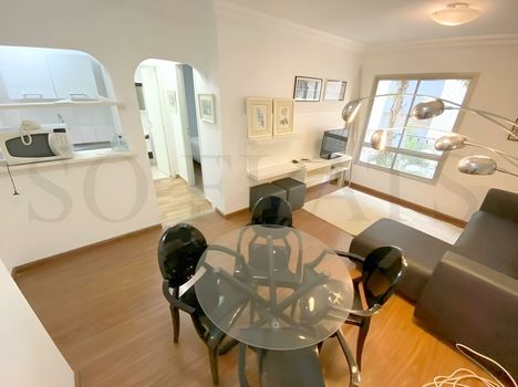 Foto 1 do(a) Flat de 1 quartos à venda em Jardim Paulista, São Paulo