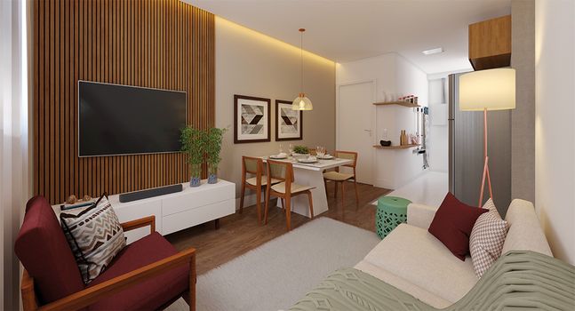 Foto 2 do(a) Apartamento de 2 quartos à venda em Santa Cruz, Rio de Janeiro