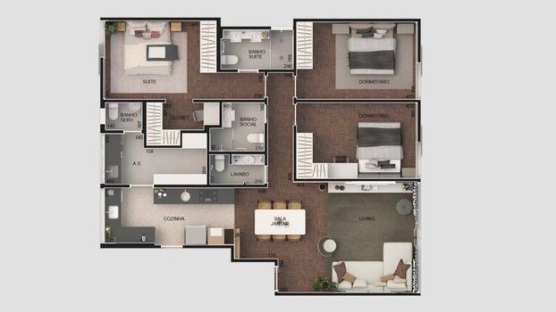 Foto 7 do(a) Apartamento de 3 quartos à venda em Jardim Paulista, São Paulo
