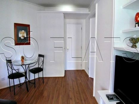 Foto 2 do(a) Flat de 1 quartos à venda em Itaim Bibi, São Paulo
