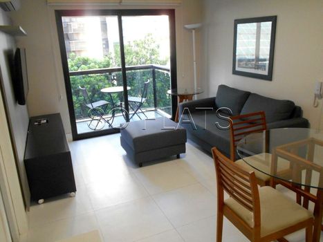 Foto 1 do(a) Flat de 1 quartos à venda em Jardim Paulista, São Paulo