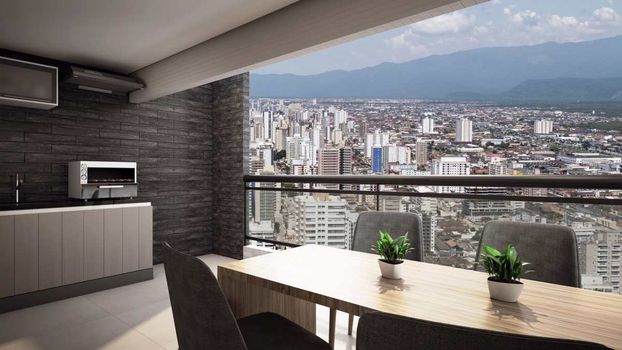 Foto 6 do(a) Apartamento de 2 quartos à venda em Guilhermina, Praia Grande