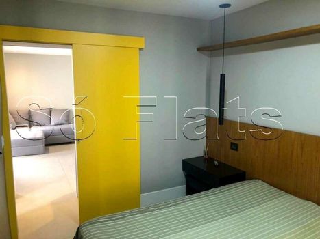 Foto 6 do(a) Flat de 1 quartos à venda em Indianópolis, São Paulo