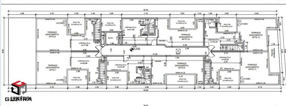 Foto 19 do(a) Cobertura de 2 quartos à venda em Vila Humaitá, Santo André