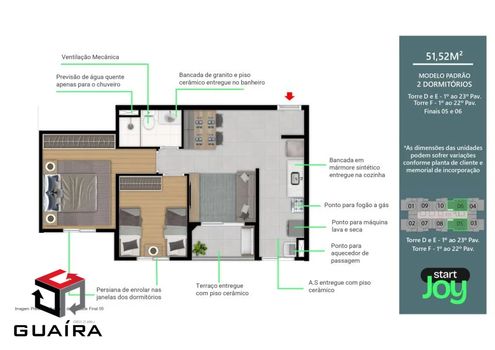 Foto 36 do(a) Apartamento de 2 quartos à venda em Jardim Olavo Bilac, São Bernardo do Campo