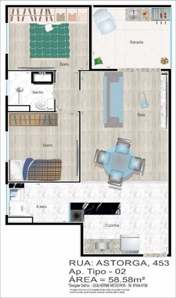 Foto 5 do(a) Apartamento de 2 quartos à venda em Vila Guilhermina, São Paulo