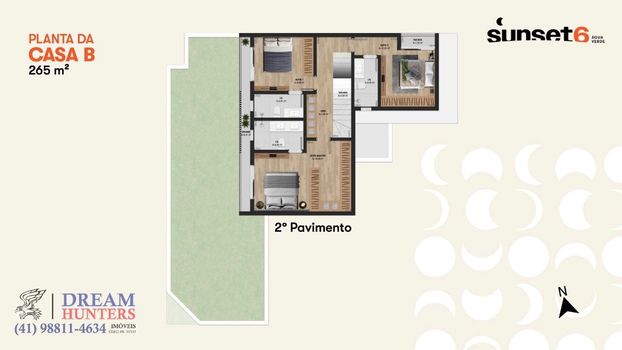 Foto 14 do(a) Casa em Condomínio de 3 quartos à venda em Água Verde, Curitiba