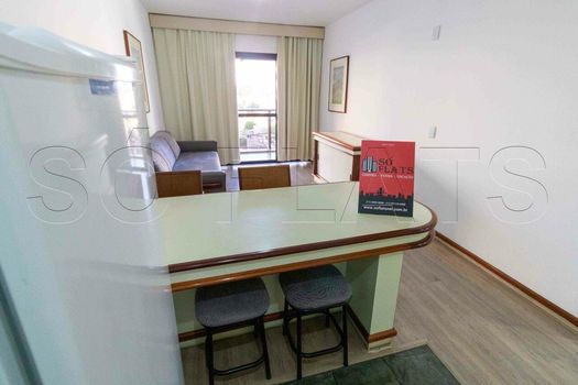 Foto 5 do(a) Flat de 1 quartos para alugar em Jardim Paulista, São Paulo