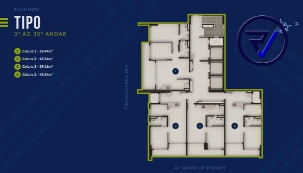 Foto 21 do(a) Apartamento de 2 quartos à venda em Meireles, Fortaleza