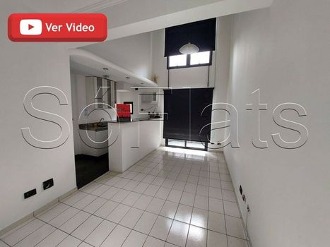 Foto 1 do(a) Flat de 1 quartos à venda em Moema, São Paulo
