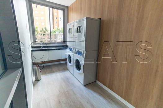 Foto 21 do(a) Flat de 1 quartos à venda em Indianópolis, São Paulo