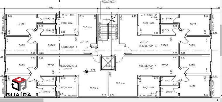 Foto 2 do(a) Apartamento de 2 quartos à venda em Vila Vitória, Santo André