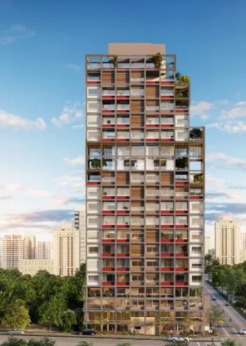 Foto 2 do(a) Apartamento de 1 quartos à venda em Indianópolis, São Paulo