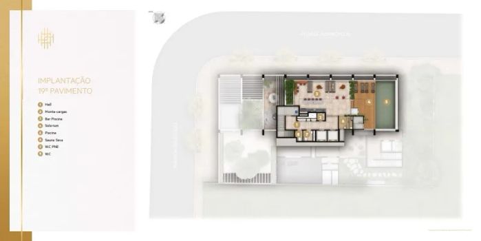 Foto 5 do(a) Apartamento de 1 quartos à venda em Indianópolis, São Paulo