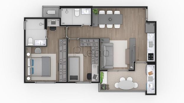 Foto 48 do(a) Apartamento false à venda em Vila São Sebastião, Valinhos