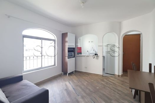Foto 1 do(a) Flat de 1 quartos à venda em Santa Cecília, São Paulo